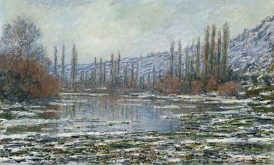 Il disgelo a Vetheuil da Claude Monet